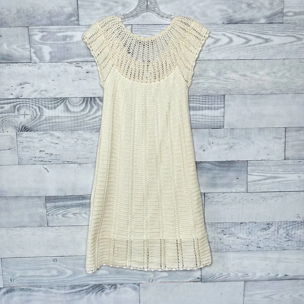 BCBGMaxAzria Crochet Knit Dress - Picture 6 of 6
